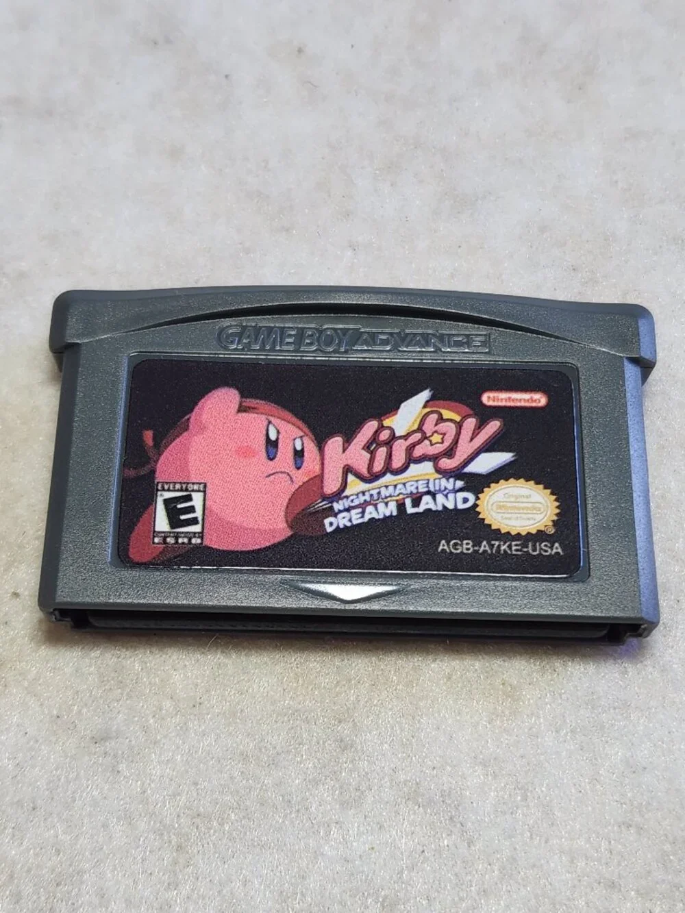 Kirby Nightmare In Dream Land Nintendo Gameboy Advance GBA